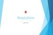 Resolutions business