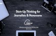 Start-Up Techniques for Journalists and Newsrooms