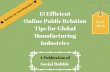 15 efficient online public relation pr tips for global manufacturing industries