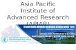 Asia Pacific Institute of Advanced Research (APIAR)