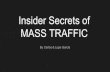 Insider secrets of mass traffic