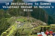 Top 10 Summer Volunteer Abroad Destinations