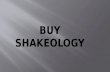 Buy shakeology