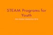 STEAM Programs for Youth: Webinar for TX