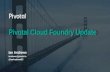Expand Your Cloud Native Platform’s Enterprise Capabilities With The Newest Release of Pivotal Cloud Foundry
