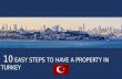 10 easy steps to turkish real estate market