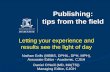 Publishing Tips from the Field Nathan Grills