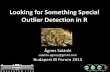 Looking for Something Special -- Outlier Detection in R