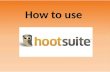 How to use hootsuite
