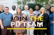 Join the Professional Development Team