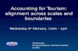 Accounting for Tourism: Alignment Across Scales and Boundaries | Rachel Dunk