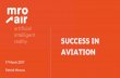 Lecture success in aviation held at HvA (University of Applied Sciences Amsterdam)