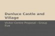 Dunluce castle and village heritage centre proposal