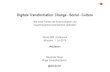 Digitale Transformation: Change - Social - Culture