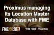 Proximus managing its location master database with FME