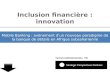 Inclusion financière : Mobile Banking