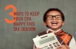 3 Ways to Keep Your CPA Happy This Tax Season