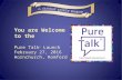 Pure Talk Launch Presentation
