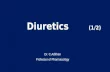 Lecture 1 adithan diuretics july 22, 2016 mgmcri