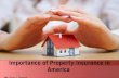 Importance of property insurance