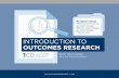 Introduction to outcomes research