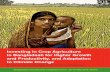 Investing in crop agriculture in Bangladesh for higher growth and productivity, and adaptation to climate change