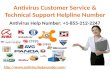 Antivirus customer service & technical support helpline number   antivirushelpnumber