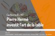 Pierre Hermé investit l'art de la table