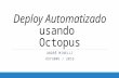 Deploy Automatizado usando Octopus
