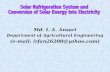 4 solar refrigeration and elecricity generation