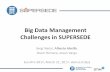 Big Data Management Challenges in SUPERSEDE