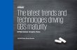 The latest trends and technologies driving GBS maturity
