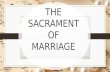Rs 35: SACRAMENT OF MATRIMONY/ MARRIAGE