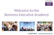 Business Executives Academy - master class programme for Personal Assistants and Business Executives
