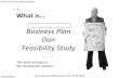 Business plan and feasibility study