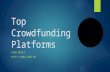 Top crowdfunding platforms