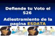Defiende tu voto S26 (esdata)