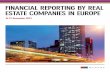 Financial reporting by real estate companies in Europe