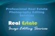 Professional real estate photography editing services