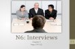 N6 Communication - Interviews for students at TVET Colleges in South Africa