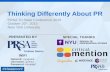 2015 PRSA Tri-State Conference Slides: Thinking Differently About PR