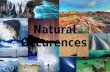 7 Amazing Natural Occurences
