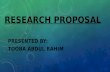 Research proposal ppt