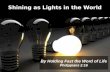 Shining as Lights in the World - 7