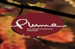 Plume Restaurant Brochure