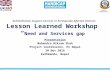 DFID Option lesson learn 20161108 GM-1