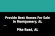 Provide best homes for sale in montgomery, al