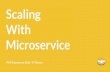 Scaling with Microservice