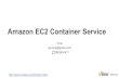 AWS Elastic Container Service - DockerHN