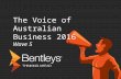 The Voice of Australian Business - Wave 5